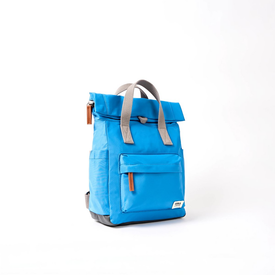 Roka - Canfield Small Backpack in Malibu Blue Nylon