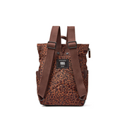 Roka - Canfield Small Backpack in Mini Leopard Canvas