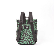 Roka - Canfield Small Backpack in Mixed Animal Artichoke Canvas