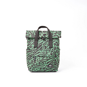 Roka - Canfield Small Backpack in Mixed Animal Artichoke Canvas