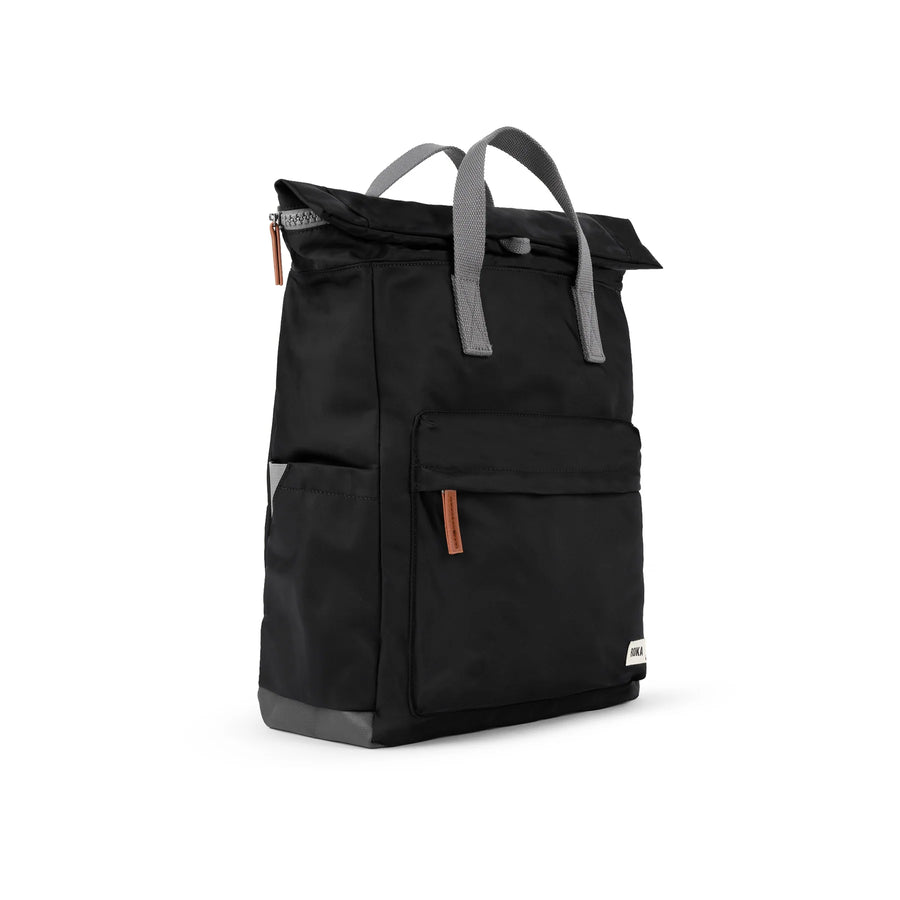 Roka - Canfield B Black Large Recycled Nylon - Bags