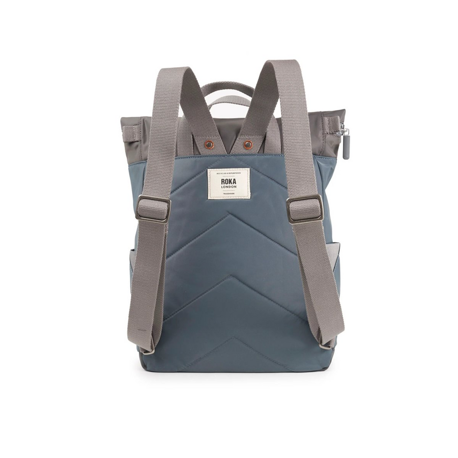 Roka - Canfield Medium Backpack in Grey Tonal Nylon