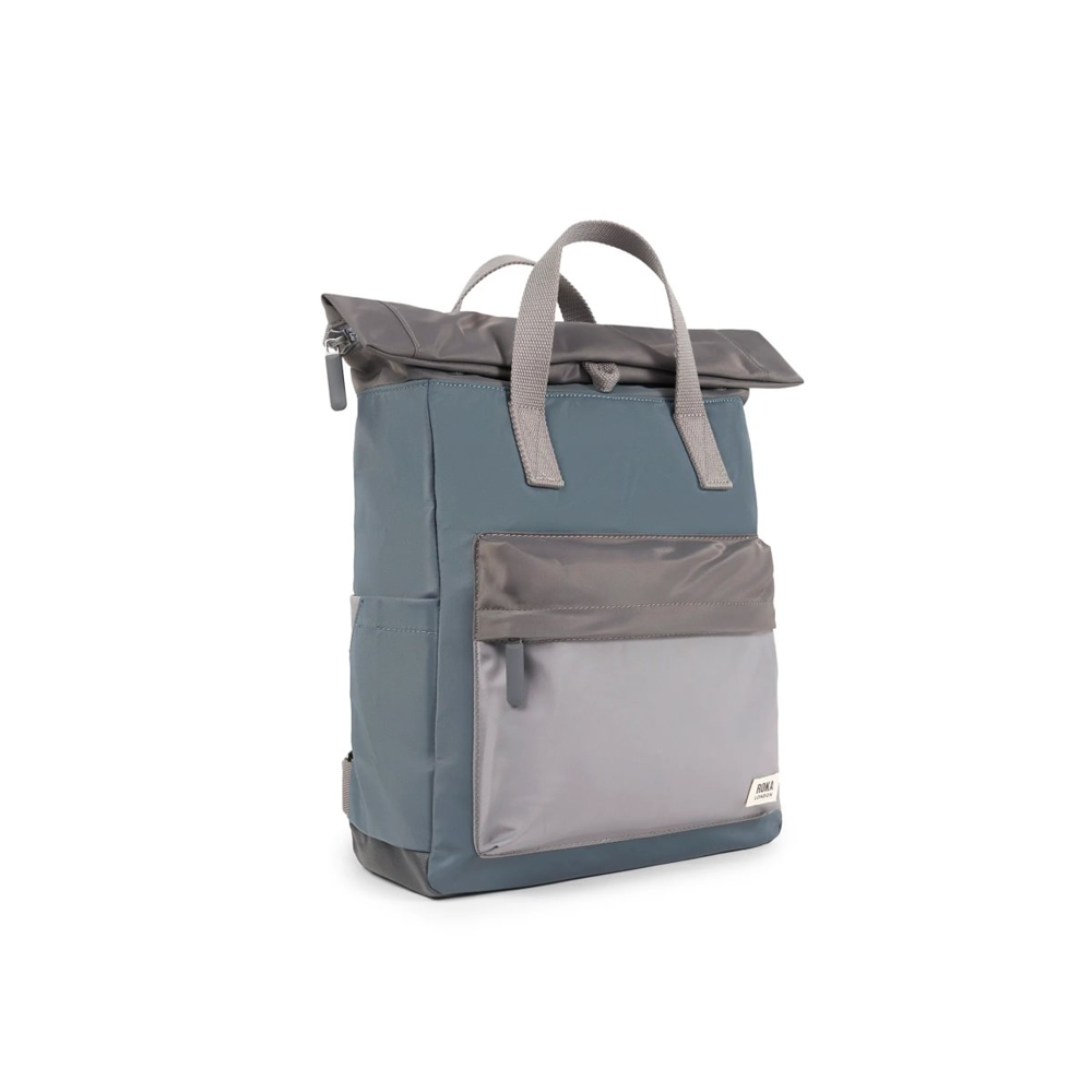 Roka - Canfield Medium Backpack in Grey Tonal Nylon