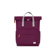 Roka - Canfield Medium Backpack in Royal Burgundy Nylon