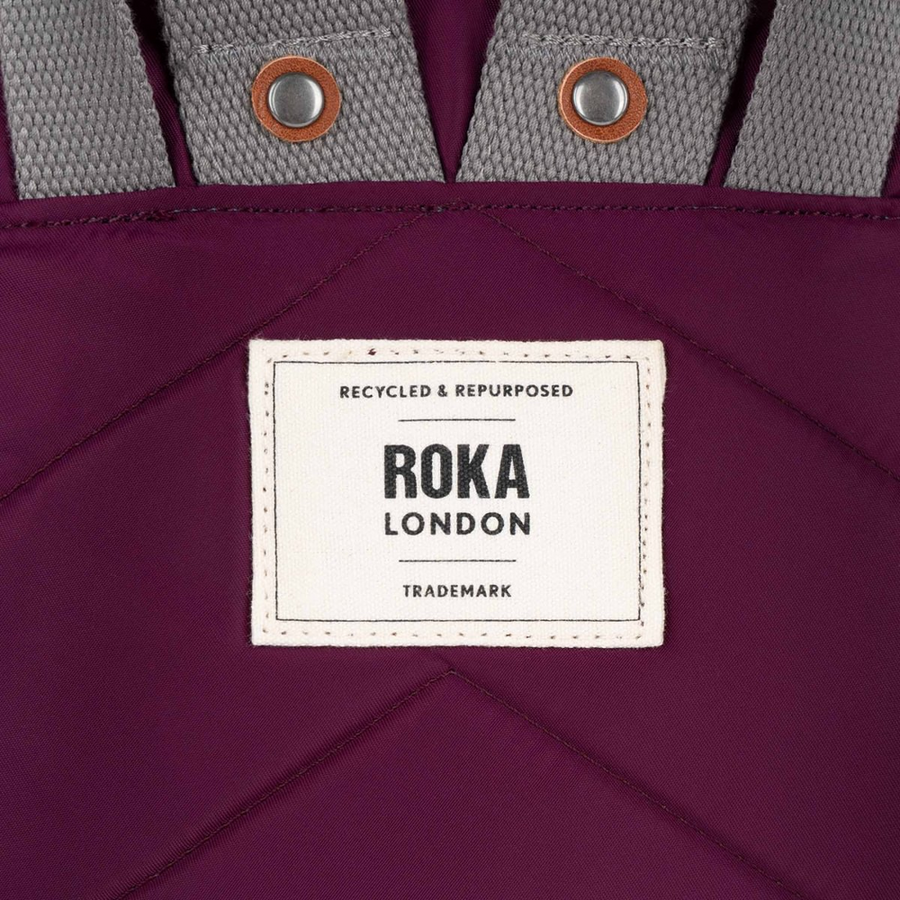 Roka - Canfield Small Backpack Royal Burgundy Nylon - Bags