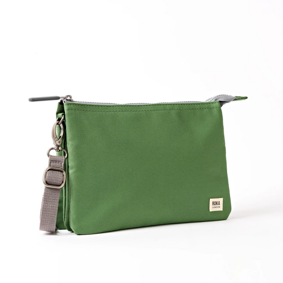 Roka - Carnaby Crossbody Artichoke XL Recycled Canvas - Bags