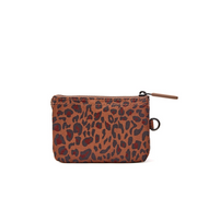 Roka - Carnaby Small Wallet in Mini Leopard Canvas
