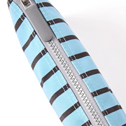 Roka - Carnaby Crossbody Bag in Blue Stripe Canvas