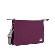 Roka - Carnaby Crossbody Cherry Lacquer XL Recycled Canvas - Bags