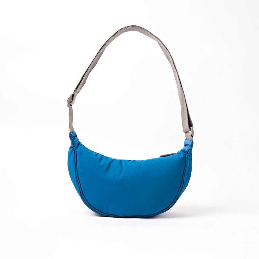 Roka - Farringdon Half Moon Bag in Malibu Blue Taslon