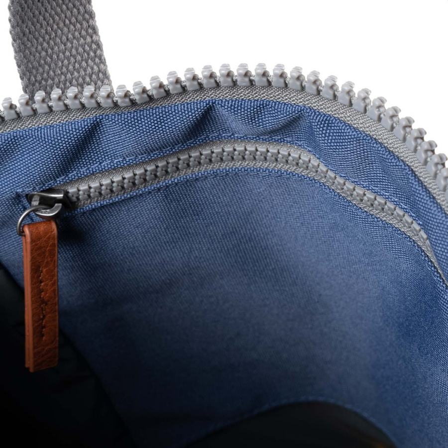 Roka - Finchley Small Backpack Burnt Blue Canvas - Bags