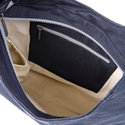 Roka - Hoxton Shoulder Bag In Anthracite Cotton Canvas