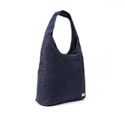 Roka - Hoxton Shoulder Bag In Anthracite Cotton Canvas