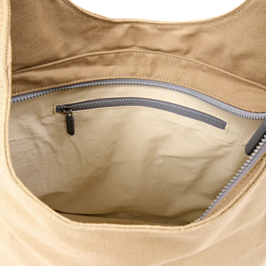 Roka - Hoxton Shoulder Bag In Safari Cotton Canvas