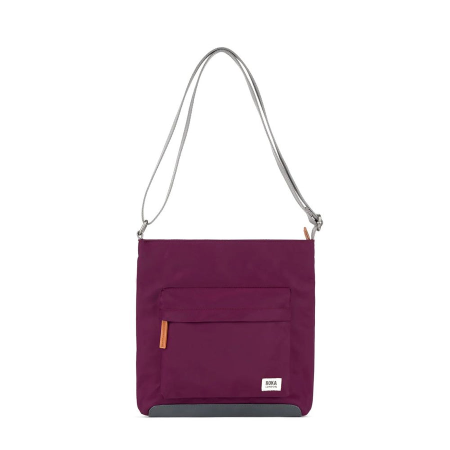 Roka - Kennington B Royal Burgundy Medium Recycled Nylon - Bags