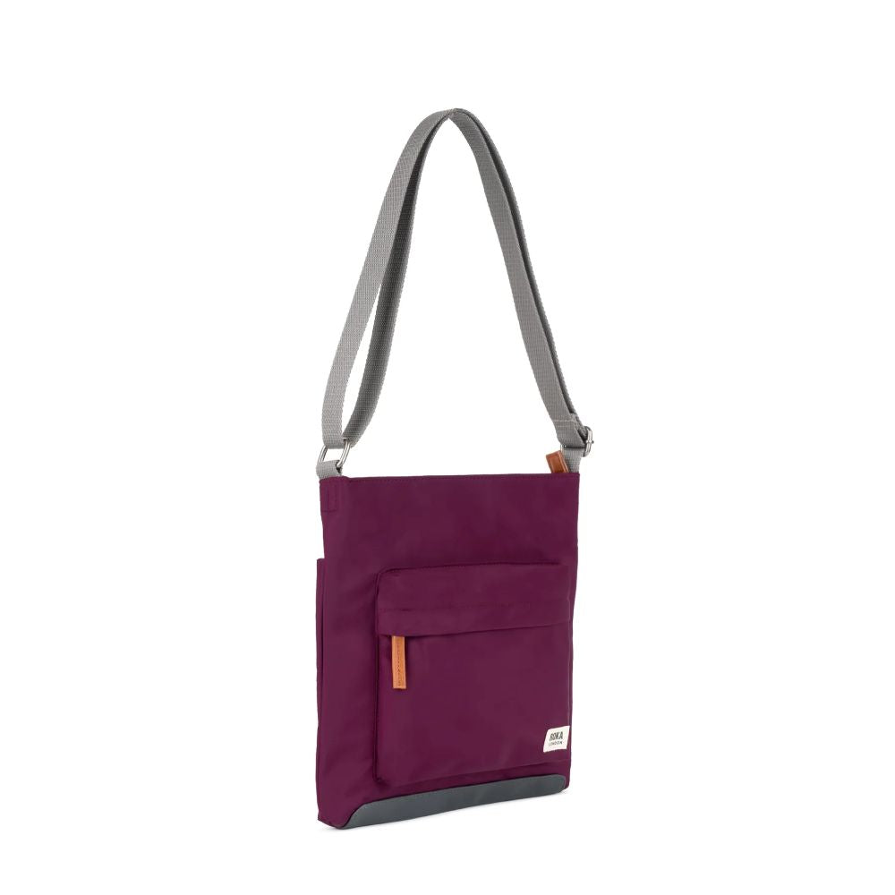 Roka - Kennington B Royal Burgundy Medium Recycled Nylon - Bags