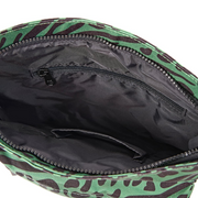 Roka - Kennington Crossbody Bag in Mixed Animal Artichoke Canvas