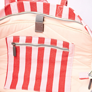 Roka - Marylebone Strawberry Stripe Large Cotton Canvas - Bags