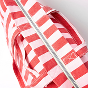 Roka - Marylebone Strawberry Stripe Large Cotton Canvas - Bags