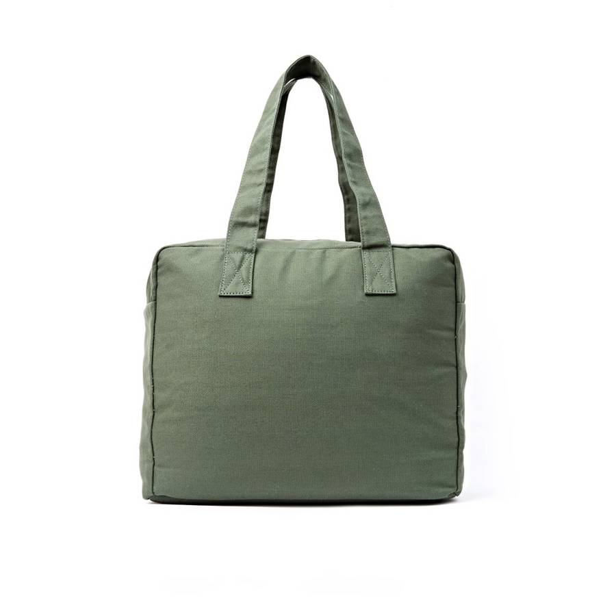 Roka - Sloane Shoulder Bag in Willow Cotton Canvas