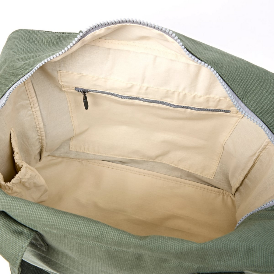 Roka - Sloane Shoulder Bag in Willow Cotton Canvas