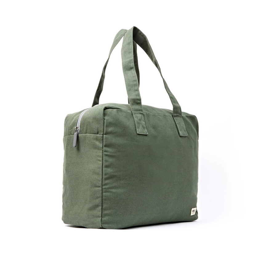 Roka - Sloane Shoulder Bag in Willow Cotton Canvas