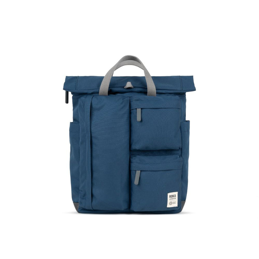 Roka - Waterhouse Medium Recycled Canvas - Deep Blue - Bags