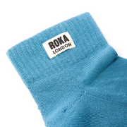 Roka - Wembley Adriatic Crop Womens Organic Cotton - Socks