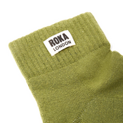 Roka - Wembley Ankle Socks For Men In Avocado