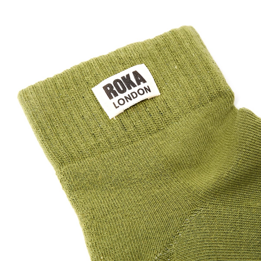 Roka - Wembley Ankle Socks For Men In Avocado