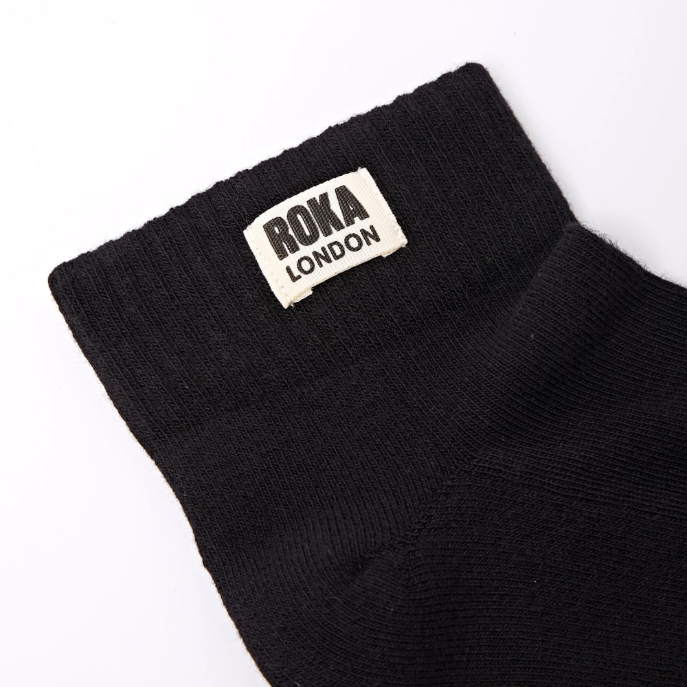 Roka - Wembley Ankle Socks - Black