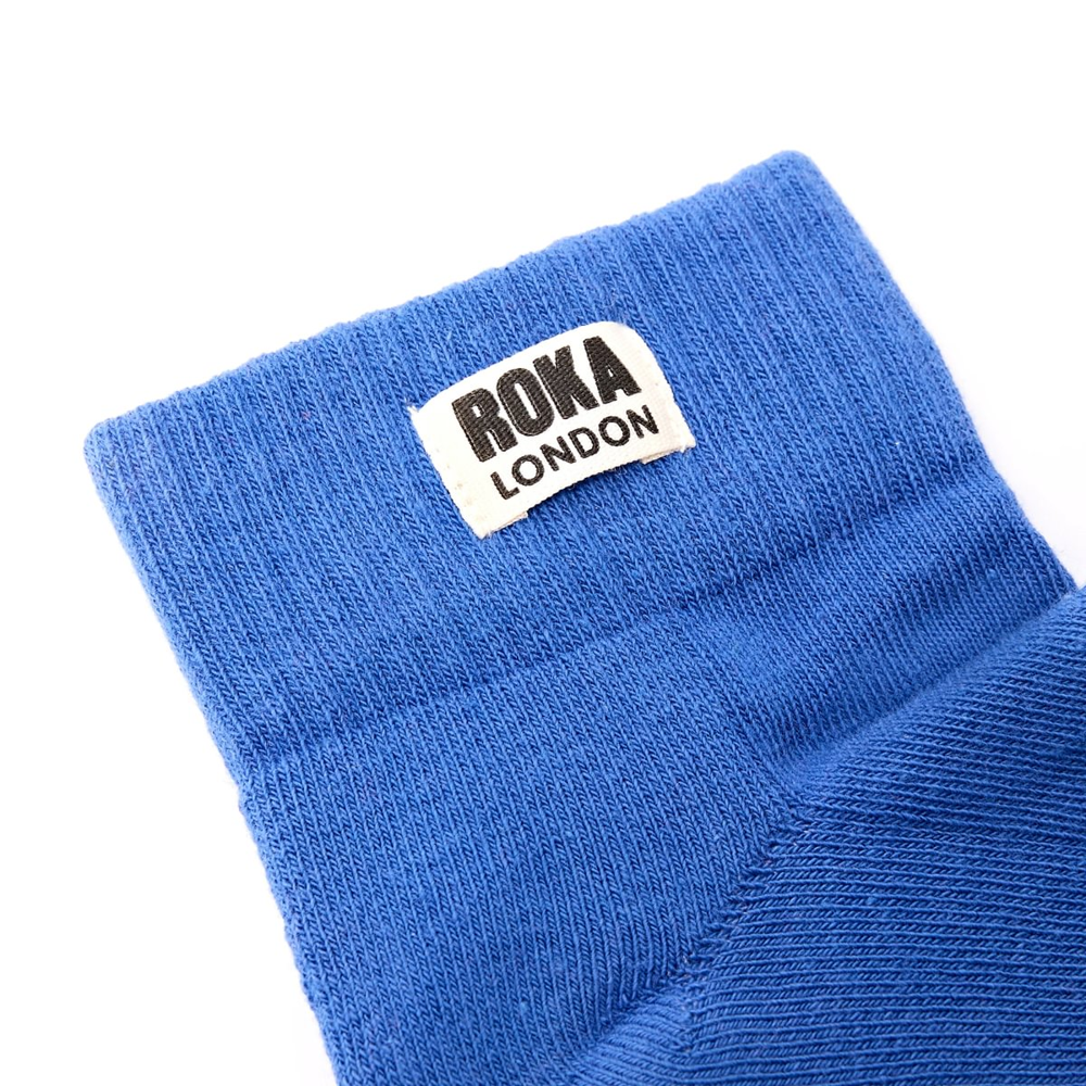 Roka - Wembley Ankle Socks - Malibu Blue