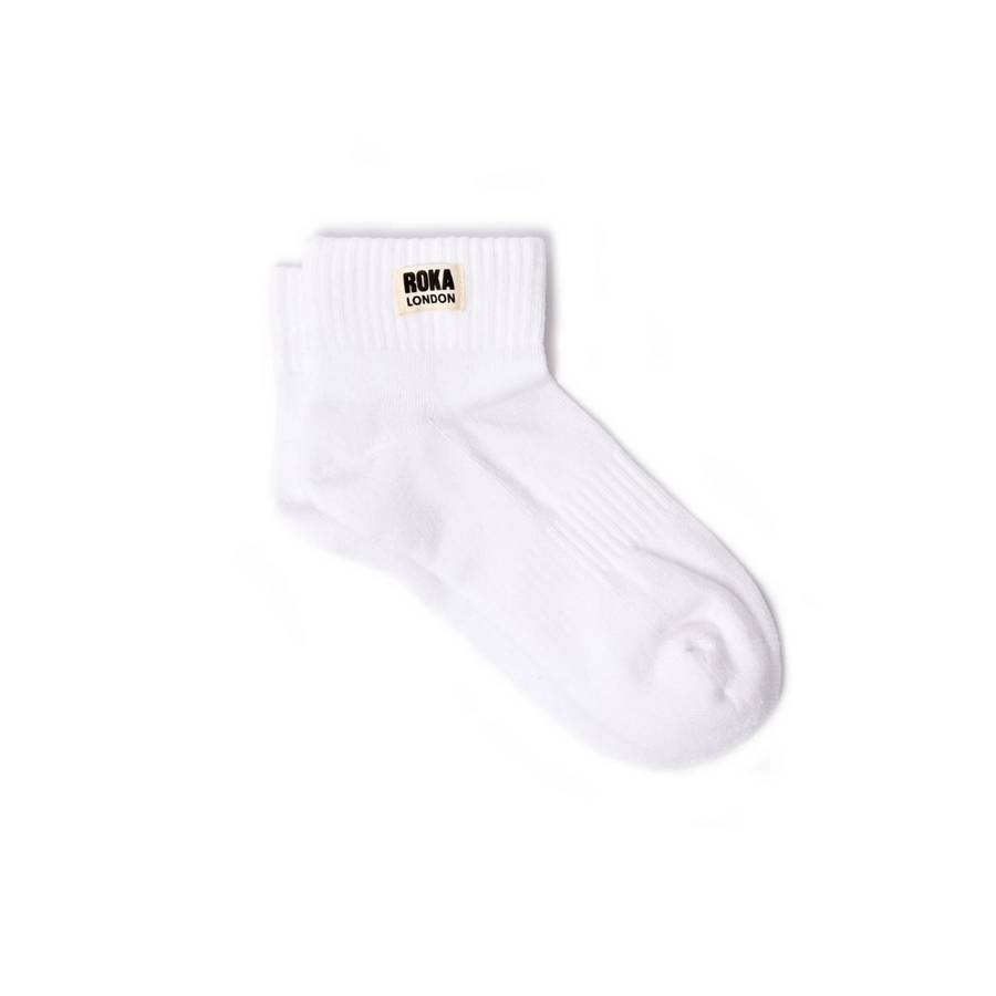 Roka - Wembley Ankle Socks - Off White
