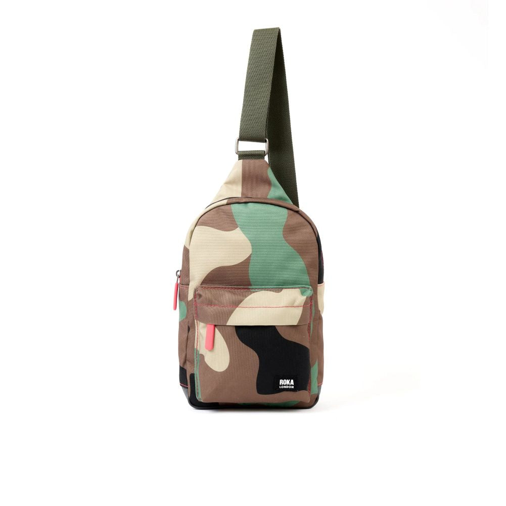 Roka - Willesden B Vintage Camo Large Recycled Canvas - Bags