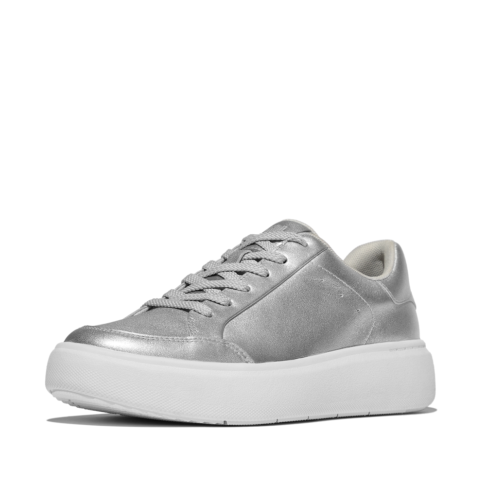 FitFlop - Rtg Metallic-Leather - Silver - Shoes