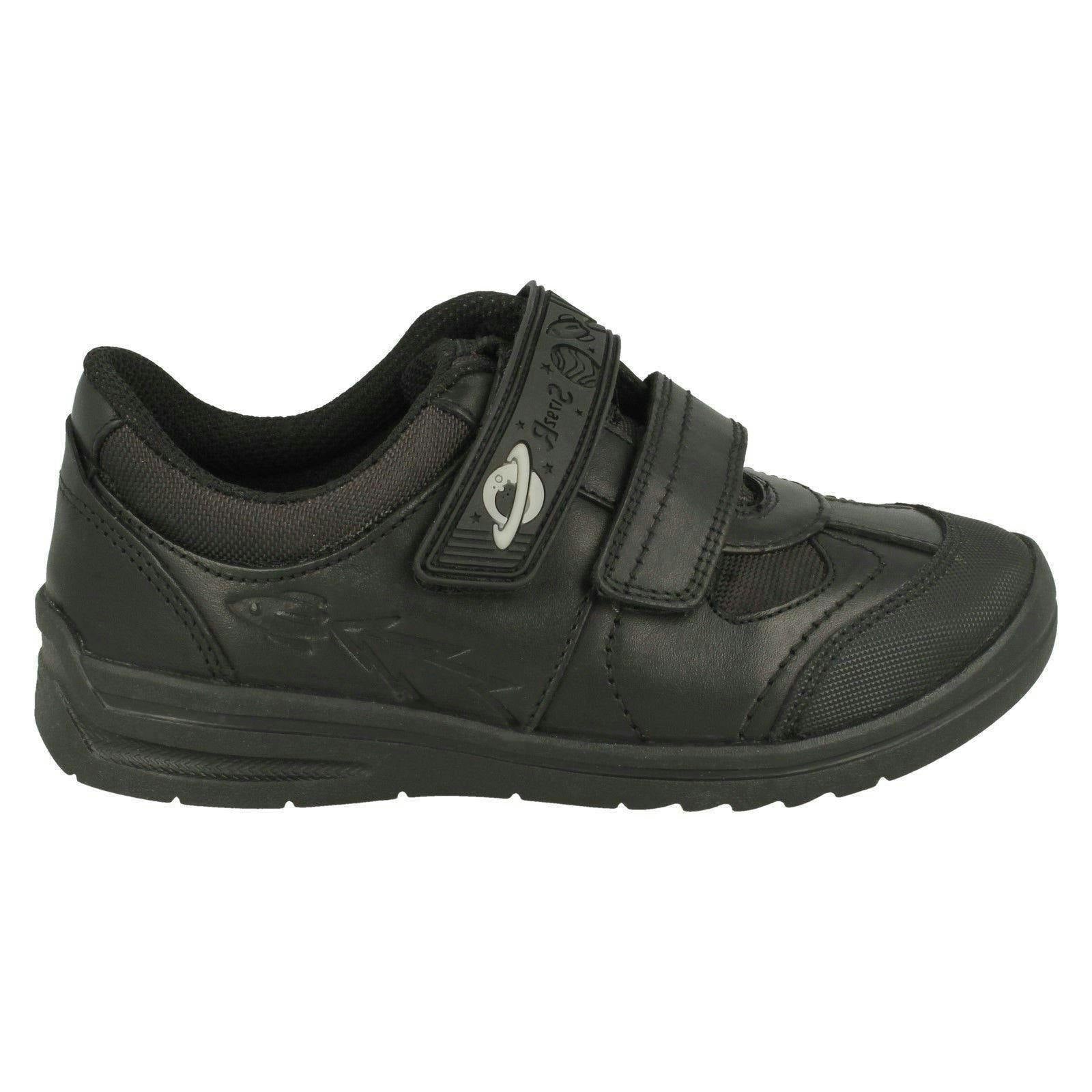 Start Rite Rocket - Black Leather - School Shoes