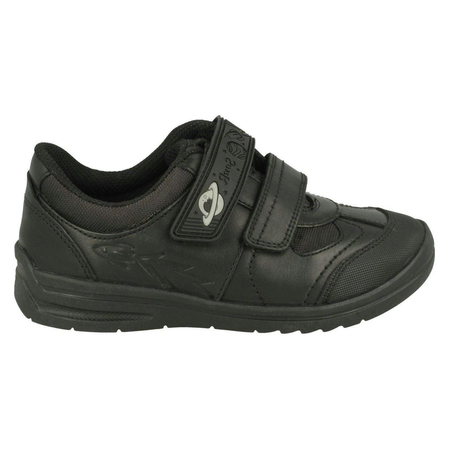 Start Rite Rocket - Black Leather - School Shoes