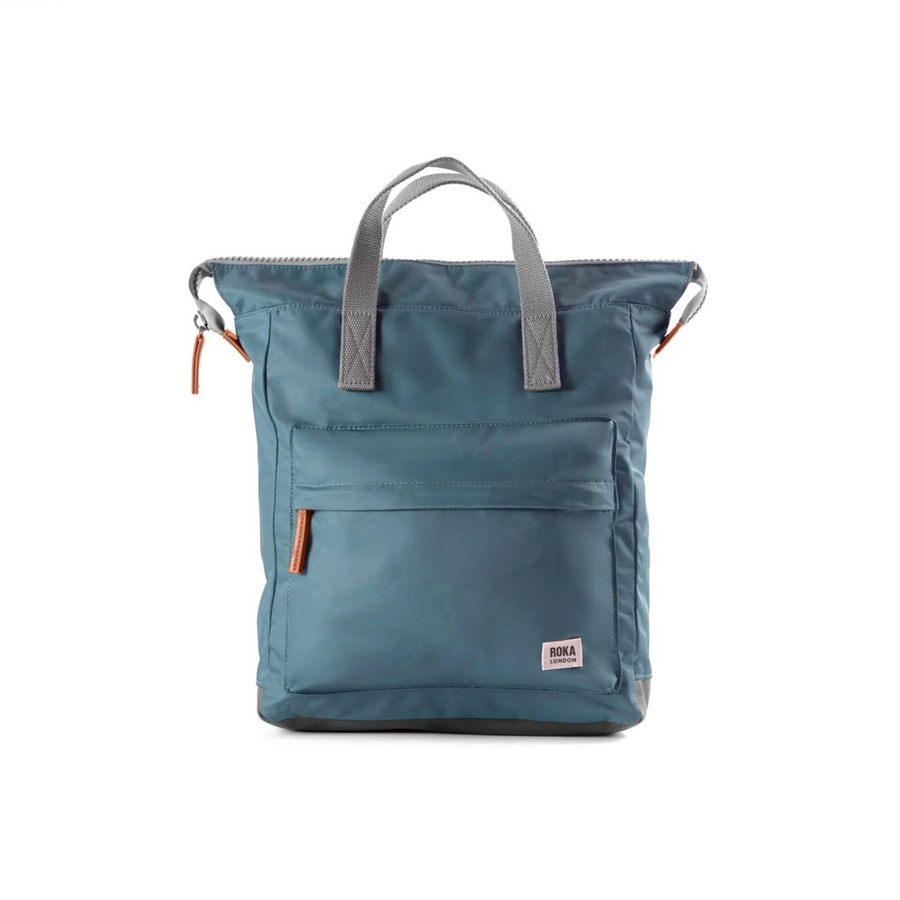 Roka - Bantry Medium Backpack in Airforce Nylon