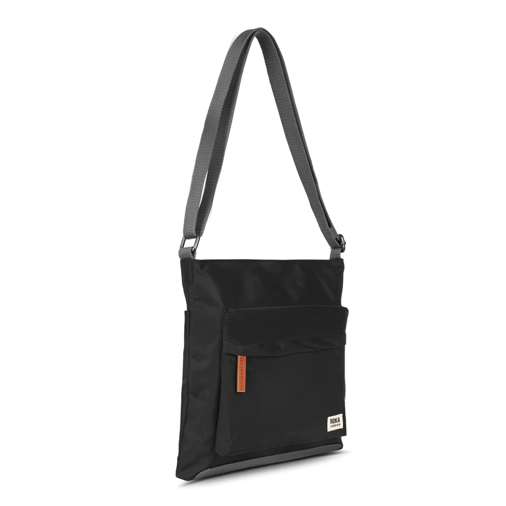 Roka - Kennington B Black Medium Recycled Nylon - Bags