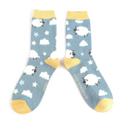 Miss Sparrow - SKS454 - Sleepy Sheep Socks - Denim