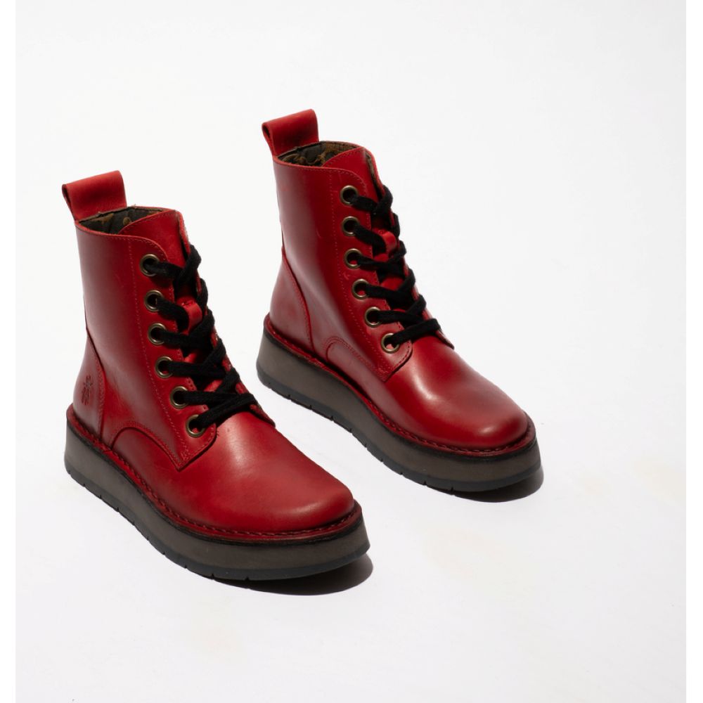 Fly London - REIG20FLY - Red - Boots