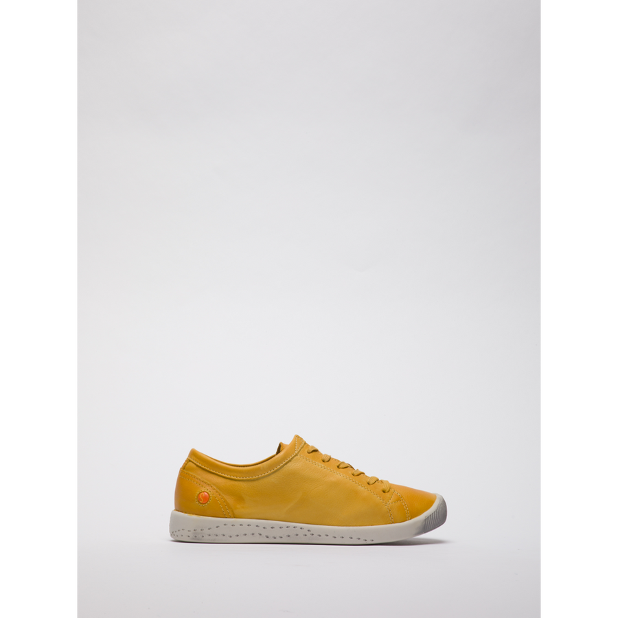 Softinos - Isla Washed Leather - Yellow  - Shoes