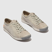 Softino - ISLA154SOF Washed Leather - Light Grey  - Shoes