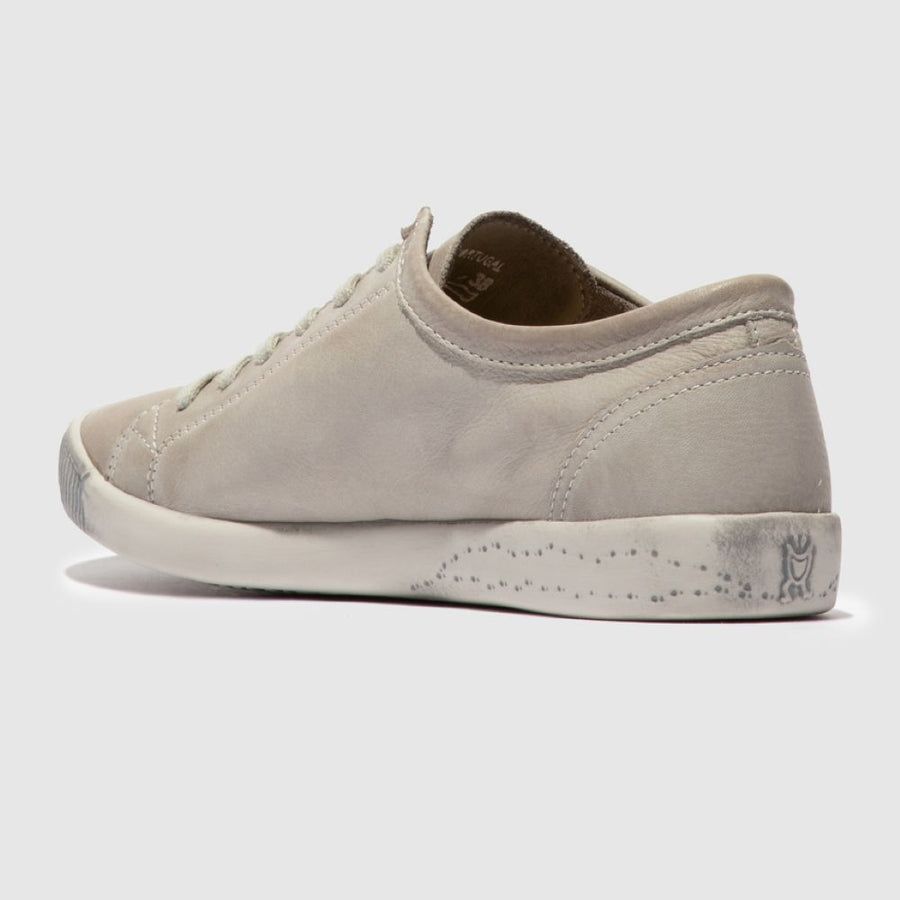 Softino - ISLA154SOF Washed Leather - Light Grey  - Shoes