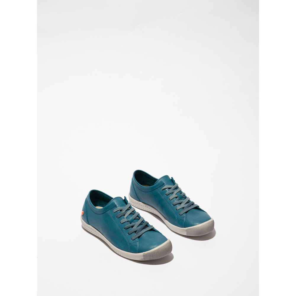 Softinos - Isla154 Washed Leather - Blue Denim - Shoes