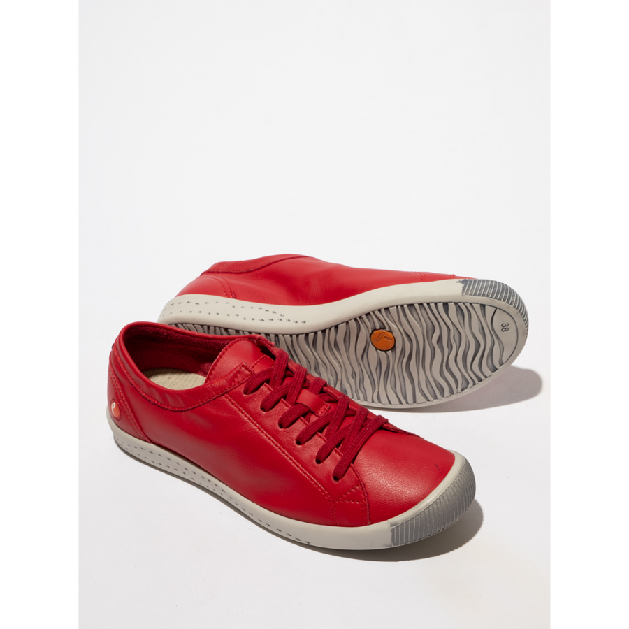 Softino - ISLA154SOF Smooth Leather - Cherry Red  - Shoes