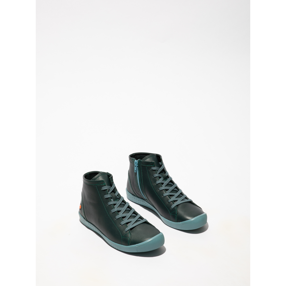 Softino - IBBI653SOF - Forest Green/Baby Blue - Boots