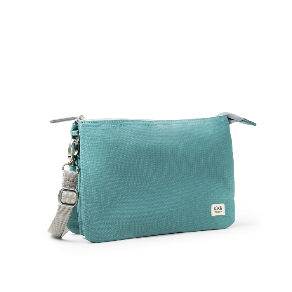 Roka - Carnaby Crossbody Sage Canvas - Bags