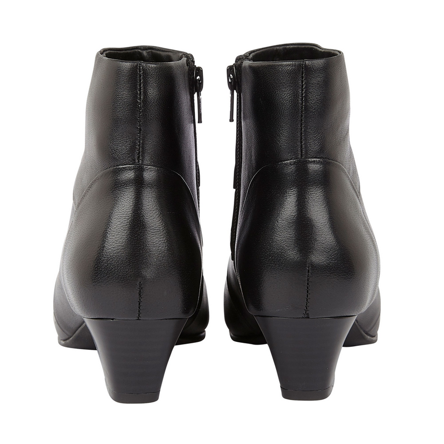 Lotus - Tara - Black Leather  - Boots