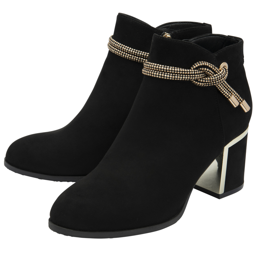 Lotus - Tina - ULB457BB - Black - Boots